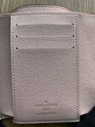 Cartera Louis Vuitton Monogram interior Rosa