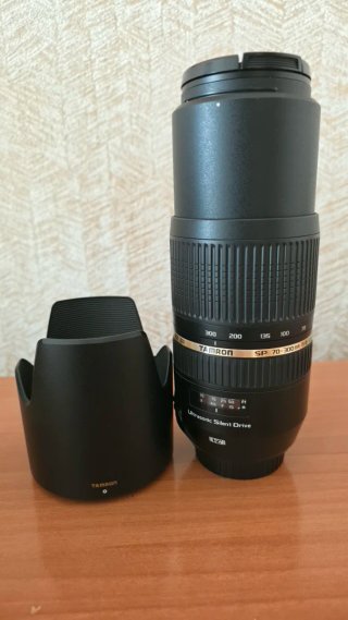 Objetivo Tamron 70-300mm vr para Canon