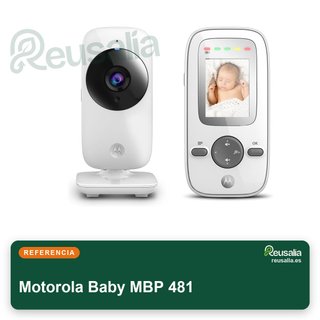 Motorola Baby MBP 481 vigilabebés pantalla lcd