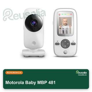 Motorola Baby MBP 481 vigilabebés pantalla lcd