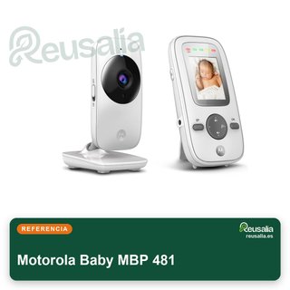 Motorola Baby MBP 481 vigilabebés pantalla lcd