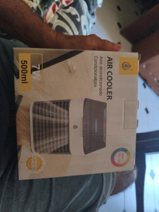 Mini Climatizador Evaporativo Portátil NR9191