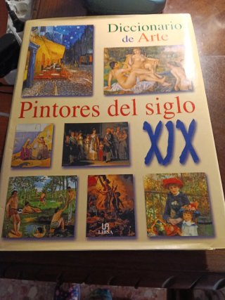 Libro de arte.Pintores del siglo XIX