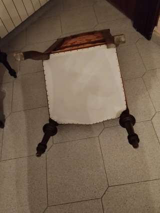 6 Sillas Antiguas Tapizadas