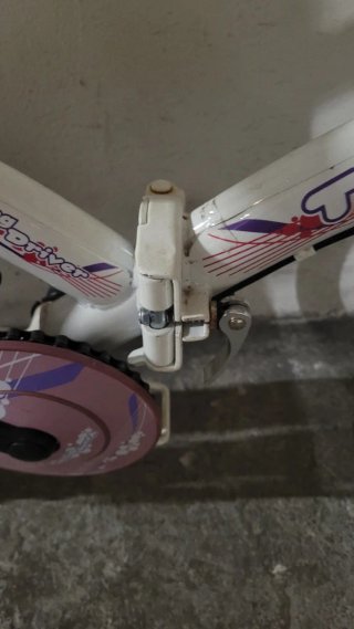 Bicicleta infantil Topbike 16” plegable