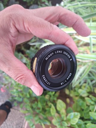 Nikon Serie E 50mm 1:1.8 Objetivo Cámara