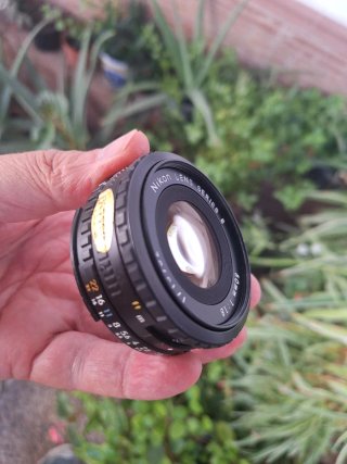 Nikon Serie E 50mm 1:1.8 Objetivo Cámara
