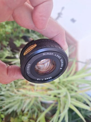 Nikon Serie E 50mm 1:1.8 Objetivo Cámara