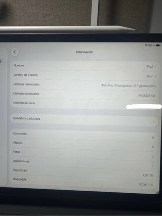 iPad Pro 2ª Gen + Teclado + Apple Pencil