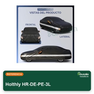 Holthly funda coche 10 capas impermeable