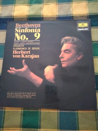 4 Vinilos Beethoven - Herbert von Karajan