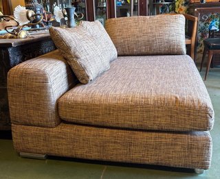 Chaise Longue Beige y Marrón
