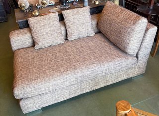 Chaise Longue Beige y Marrón