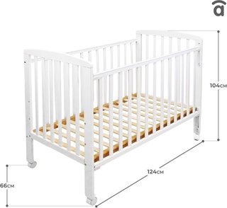 Cuna de Madera Asalvo 120x60 cm NUEVA