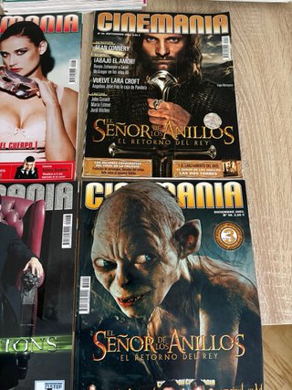 Lote Cinemania 2003 revistas