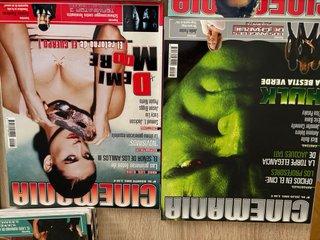 Lote Cinemania 2003 revistas