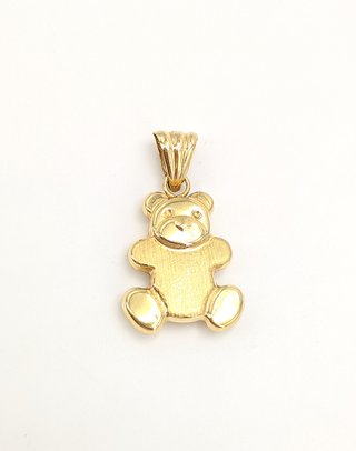 Colgante Oso de oro de 18k, 2.92 g.