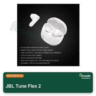 JBL Tune Flex 2 auriculares cancelación ruido