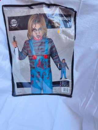 Disfraz niño Chucky, sin estrenar.