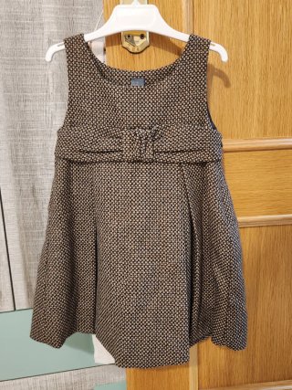 Vestido de Invierno para Niña Talla 3-4