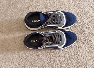 Zapatillas Prada Azules