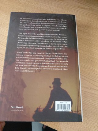 La novela perdida de Lord Byron