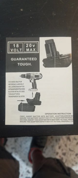 Adaptador de Batería Dewalt a USB