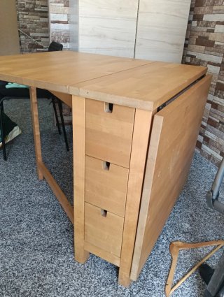 Mesa de cocina abatible IKEA
