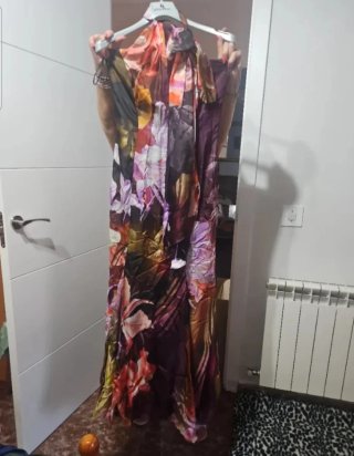 Vestido floral talla única
