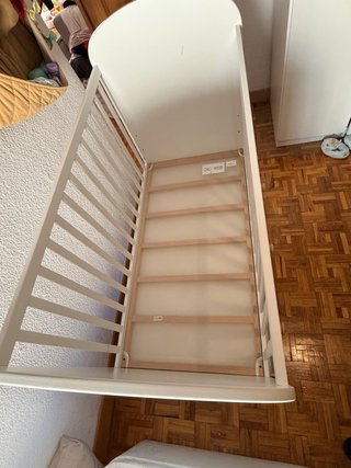 Cuna Blanca con Colchón