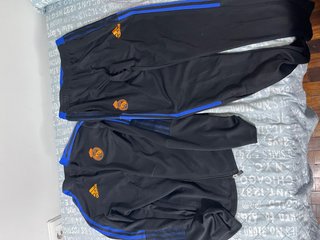 Chándal Real Madrid Adidas Negro y Azul