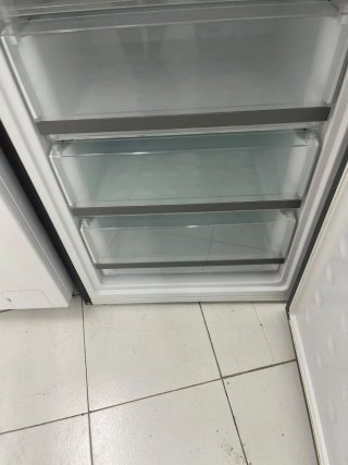 Super oferta nevera y lavadora combi plateada