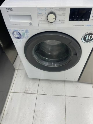 Super oferta nevera y lavadora combi plateada