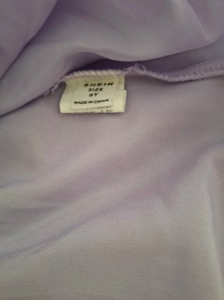 Vestido Shein Manga Larga con Mariposas