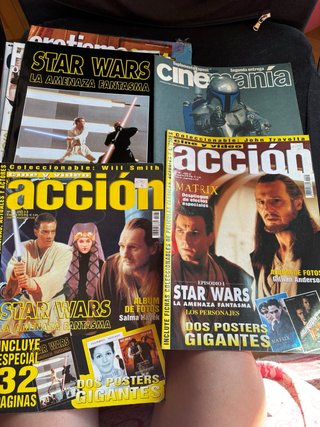 Star Wars revistas y suplemento Cinemania