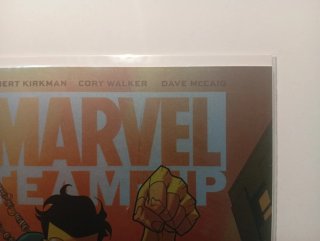 Marvel Team-Up 14 Spiderman Invincible Foil NM+
