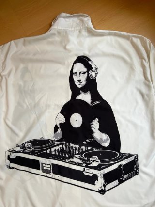 Blusa Mona Lisa DJ oversize blanca