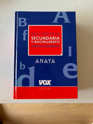 Diccionario Lengua Española Secundaria