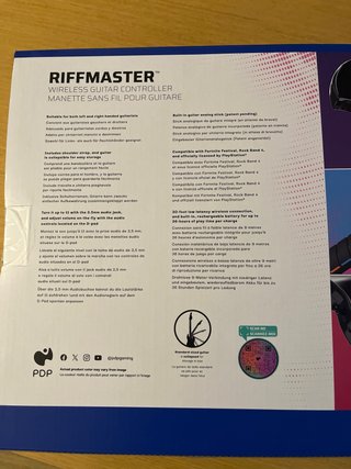 Guitarra Inalámbrica Riffmaster PDP PS4/PS5