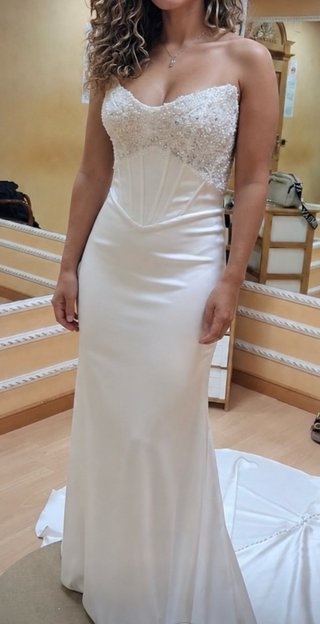Vestido de Novia Blanco/ Manu García