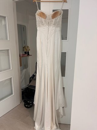Vestido de Novia Blanco/ Manu García