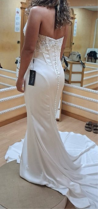 Vestido de Novia Blanco/ Manu García