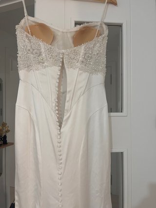 Vestido de Novia Blanco/ Manu García