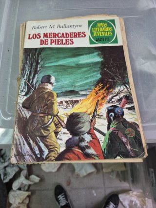 Cómic los mercaderes de pieles