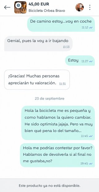Bici Orbea (acepto cambio por bici L o XL)