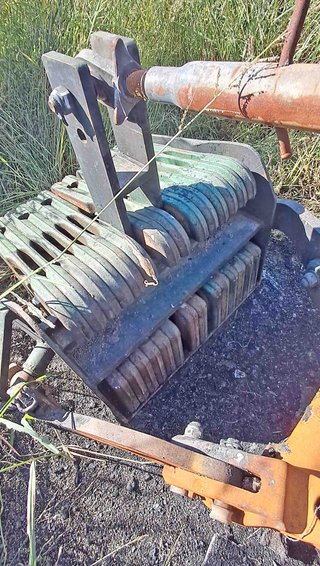Tripuntal delantero Sauter HI (2017) John Deere.