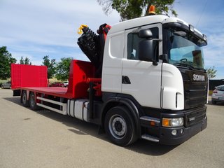 Scania G 400-CAMIONES PORTAMAQUINARIAS