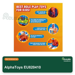 AlphaToys EU820410 juguete transformable luces