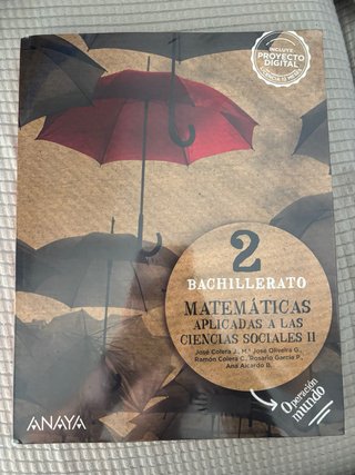 Matemáticas aplicadas a las Ciencias Sociales I...