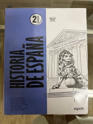Libro de historia de españa 2 bachillerato